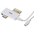 Hama 00181017 czytnik kart USB 3.2 Gen 1 (3.1 Gen 1) Biały