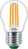 Philips Filament-Kerzenlampe, P45 E27, transparent, 40 W