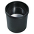 Helit H6107895 trash can 12 L Round Plastic Black
