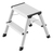 Hailo D60 step stool Aluminium