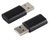 shiverpeaks BS14-05018 tussenstuk voor kabels USB A USB C Zwart