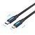 Vention USB 2.0 C Male to Micro-B Male 2A Cable 0.5M Black