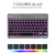SUBBLIM Teclado Retroiluminado Bluetooth Smart Backlit BT Keyboard Grey