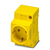 Phoenix Contact 1068038 socket-outlet Yellow