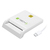 Techly I-CARD-CAM-USB2TYC smart card reader Binnen USB USB 2.0 Wit