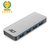 ACT AC6120 hub de interfaz USB 3.2 Gen 1 (3.1 Gen 1) Micro-B 5000 Mbit/s Gris