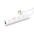 Videk 4 Way 13A Surge Protected Mains Socket with 2Mtr Cable - White