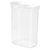 EMSA Optima Rechteckig Container 2,2 l Transparent, Weiß