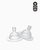 Twistshake Teat tétine de biberon Silicone Rond