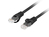 Lanberg PCU6-10CU-0500-BK networking cable Black 5 m Cat6 U/UTP (UTP)