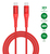 4smarts 541453 USB Kabel 1,5 m USB C Rot