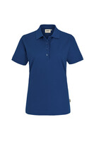 Damen Poloshirt MIKRALINAR®, ultramarinblau, S - ultramarinblau | S: Detailansicht 1