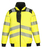 Warnschutz Pilotenjacke PW302, 3-IN-1, Wasserabweisend, Wärmefutter, Gelb-Schwarz, Gr. 3XL