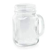 Trinkglas - Glas - Abm. 10,7 x 7,7 x 13,3 cm - Inhalt 0,45 l - 1789.045