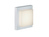 LED Außenwandleuchte HONDO 14 x 14cm, Aluminium Weiß