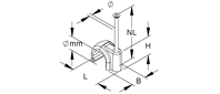 KLEINHUIS 7/25W SN CLIP 7MM WIT