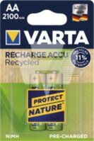 Varta Recharge Mignon Accu Recycled 56816101402 Ni-MH 1,2V / 2100mAh 2er Blister