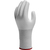 SHOWA 546X DURACoil Gr. 8 (L) Schnittschutz-Handschuh, weiß, Strickbund unbeschi