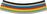 Artikeldetailsicht RIEGLER RIEGLER Polyurethanschlauch (PUR) 4 x 2 mm - blau (22 bar) Rolle=25 mtr.
