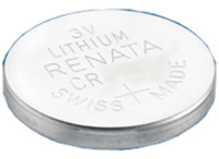 Lithium-Knopfzelle, CR1025, 3 V, 30 mAh