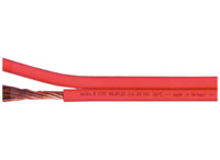 TPE-S Anschlussleitung HALOFLEX 2 x 1,5 mm², ungeschirmt, rot