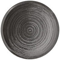 Teller flach mit Rand Etana; 27x1.4 cm (ØxH); grau; rund; 6 Stk/Pck