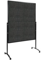 Legamaster PREMIUM PLUS Moderationswand klappbar 150x120cm anthrazit