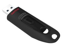 USB3.0 Cruzer Ultra 128GB Ultra, 128 GB, USB Type-A, 3.2 Gen 1 (3.1 Gen 1), 100 MB/s, Slide, Black USB-Flash-Laufwerke