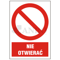 Nie otwierać