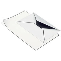 Briefpapierset Trauerpost, A5/C6, 5/5 Stück, weiß matt RÖSSLER 22013701