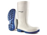 Dunlop Protective Footwear Purofort Foodpro Multigrip Safety Regenlaarzen, Maat 46, Wit, Blauw (paar 2 stuks)