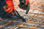 Eisenflechterzange „Easycut“ mit breitem Kopf | Ø 30 mm | STUBAI Vierfachgewerbe Kneifzange, Monierzange, Rabitzzange für die Metallbearbeitung, zum Flechten von Drähten an Baus...
