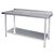 Vogue Prep Table with Upstand - Stainless Steel - Easy to Clean - 1500 mm