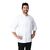 Whites Atlanta Unisex Chef Jacket in White - Polycotton - Teflon Coated - XL
