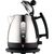 Dualit Kettle in Silver Stainless Steel & Plastic with Water Levels & Cordless