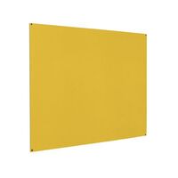 Bright coloured frameless noticeboards
