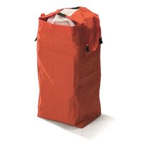 Folding linen trolleys - coloured bags