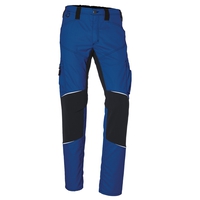 KÜBLER ACTIVIQ Stretch-Bundhose 2850 Fb. kornblau/schwarz Gr. 66