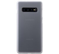 Szilikon telefonvédő (matt) ÁTLÁTSZÓ [Samsung Galaxy S10 (SM-G973)]