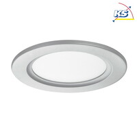 LED Einbaupanel FLAT30, IP20, Ø 14cm, 24V DC, 10W 4000K 600lm 120°, Alu / Kunststoff, Weiß