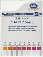 7,5 ... 9,5pH Tiras indicadoras de pH-Fix especiales