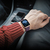 Silikonowy pasek do zegarka Apple Watch 2-9/SE 38/40/41mm Silicone Strap APS czarny