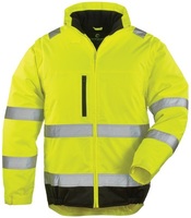Kabát Hi-Viz PE 2:1 vízhatlan Oxford külső fekete/sárga L