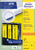 Ordner-Etiketten, A4 mit ultragrip, 61 x 192 mm, 100 Bogen/400 Etiketten, gelb