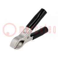 Pinza de cocodrilo; 36A; negro