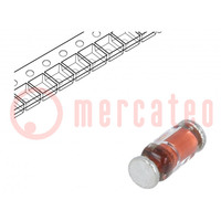 Dióda: kapcsoló; SMD; 100V; 300mA; 4ns; MELF quadro; Ufmax: 1V; 500mW