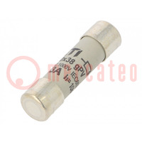 Fuse: fuse; gPV; 13A; 1000VDC; cylindrical; 10.3x38mm