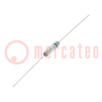 Reed switch; Range: 10÷15AT; Pswitch: 10W; Ø1.8x35.8mm; max.170V