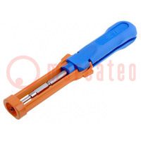 Tool: for removal; terminals; 1.5mm