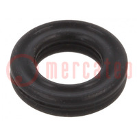 X-ring washer; FPM; Thk: 1.78mm; Øint: 4.48mm; -30÷200°C